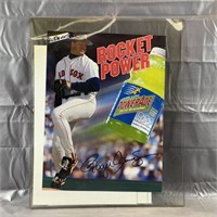 1994 Powerade Signed Advertisment Poster