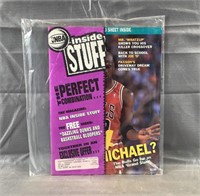 Sealed NBA inside stuff magazine