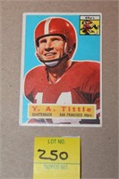 1956 TOPPS Y.A. TITLE #86  FOOTBALL