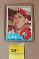 1963 TOPPS  CAL McLISH #512 BASEBALL