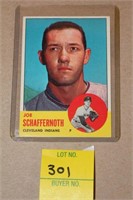 1963 TOPPS JOE SCHAFFERNOTH #463 BASEBALL