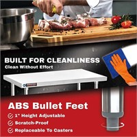 Food Prep Stainless Steel Table,  24x60 Inch