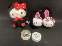 Hello Kitty Slippers,Watch & Doll with Tags