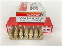(40 Rds) 30-06 Ammo 150gr Power Point