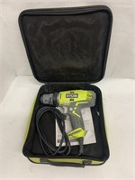 Ryobi 3/8" Electric Drill With Case.