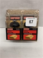 (2) Craftsman 1/4" Cove Routed Bits