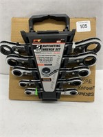 PT 5 Pc SAE Ratcheting Wrench Set.