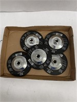 (5) Master Mechanic 4 1/2" Metal Grinding Wheels