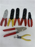 (7) Wire Stripping & Crimping Tools.