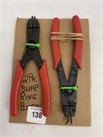 (2) Snap Ring Pliers.