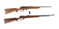 Two .22 Lever action Rifles