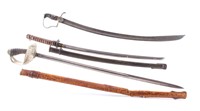 Three Military Swords