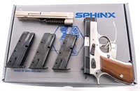 Sphinx AT 2000 H/DA 9mm .40 S&W Semi Auto Pistol