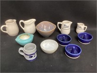 11 Pieces of Pottery