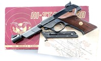 High Standard 103 ISU Olympic .22 Short Pistol
