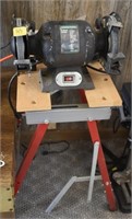6" BENCH GRINDER ON STAND