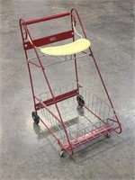 Vintage Amsco Toy High Chair, Stroller Basket