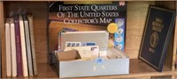 STAMP COLLECTION- QUARTER MAPS-