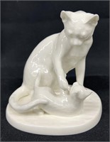 Noritake Toki Kaisha SAMPLE Porcelain Cats Figure