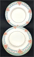 (6) Royal Worcester 9" Diameter Luncheon Plates