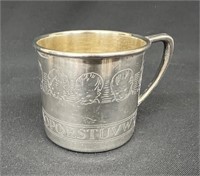 Oneida Silverplate Child's handled Cup 2 3/8"