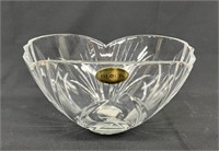 Block Crystal Nassau Large Bowl w/ Box 10"