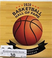 2020 Basketball Hall Of Fame Comm UNC Silver