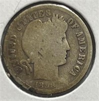 1898-S Barber Dime