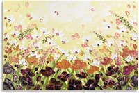 3D Knife Palette Flowers Painting Wall 37"x25"x2"