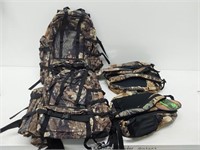 (4) NEW backpacks