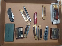 pocket knives and Buck knife sharpener