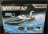 Vector 30 Remote control boat in box