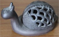Cast Iron Snail Incense Holder