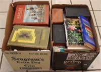 2 box lots of assorted books