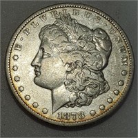 1878-CC Morgan 90% U.S Silver Dollar