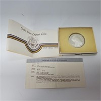 1984 US Olympic Silver Dollar, 90% Silver
