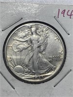 1943 Liberty, Silver Half Dollar