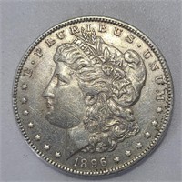 Early - 1896 Morgan Silver Dollar - 90% Silver
