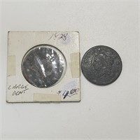 1826/1828 Large Cent Copper/ US Coins