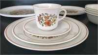 Vintage Corelle Indian Summer Dinnerware - Service