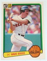 HOF Wade Boggs RC 1983 Donruss Baseball Card