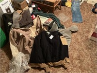 Assorted Heavy Cabela’s and Carhartt Jackets.