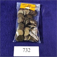 Coins over 100 wheat cents 732