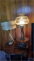 2 - Table Lamps. 34" tall