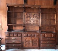 3 - Pc China / Book Shelf Cabinet. Each Section is