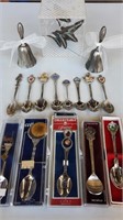 Collector Items Spoons, Bells etc.
