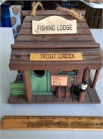Fishing Lodge Bird House