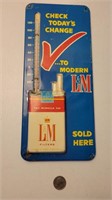 Vintage L&M cigarette tobacco advertising