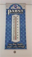 Pabst Blue Ribbon Beer advertising thermometer