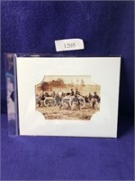 8x10 photo matted Civil war canons 1205